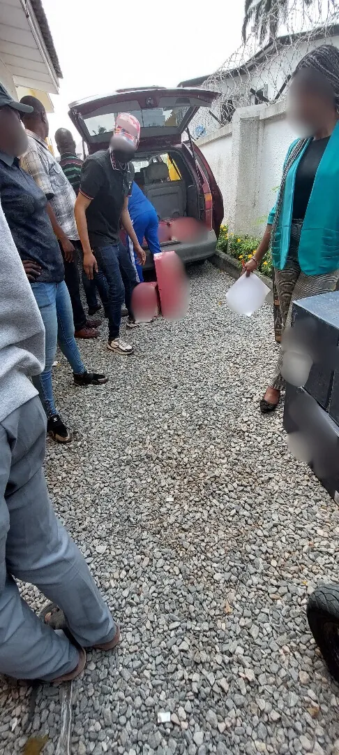 Counterfeit goods seizure in Lagos, Nigeria